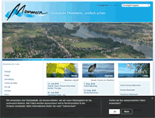 Tablet Screenshot of mammern.ch